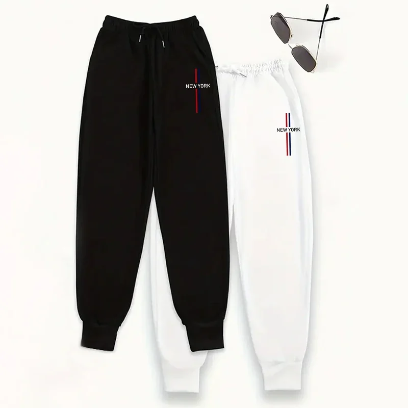 2 stücke frauen Jogging Hosen Einfarbig Casual Sportliche Jogginghose Hause Outdoor Lounge Hosen Herbst Winter Komfort Tragen Hosen
