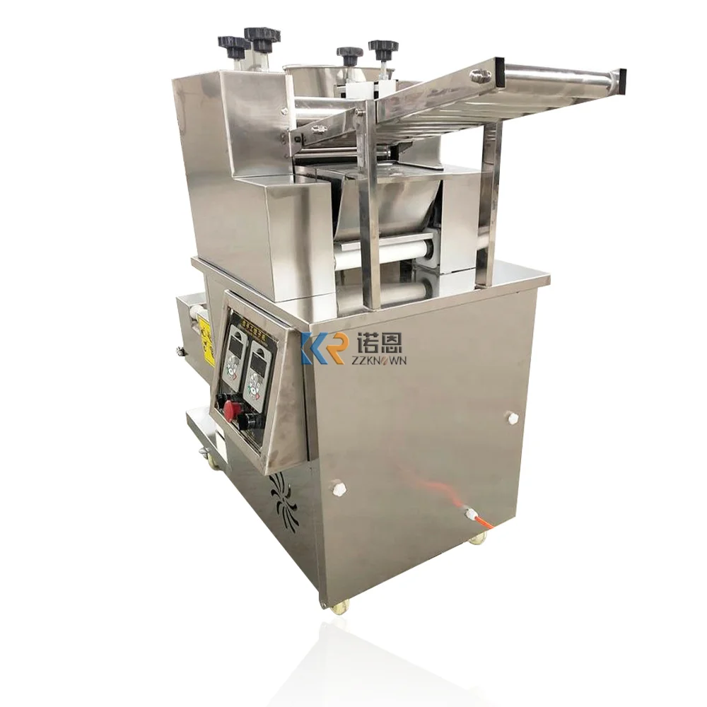 Máquina de bolinho de tamanho pequeno de aço inoxidável Samosa faz máquina automática de embalagem de bolinho