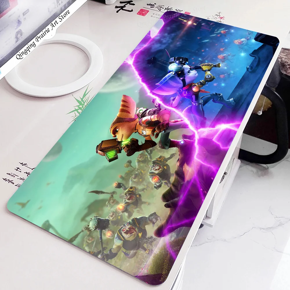 1pc-Ratchet And Clank Floor Mat Mouse Mat Desk Mat With Pad Gaming Accessories Prime Gaming XXL Keyboard Pad Padding Mat