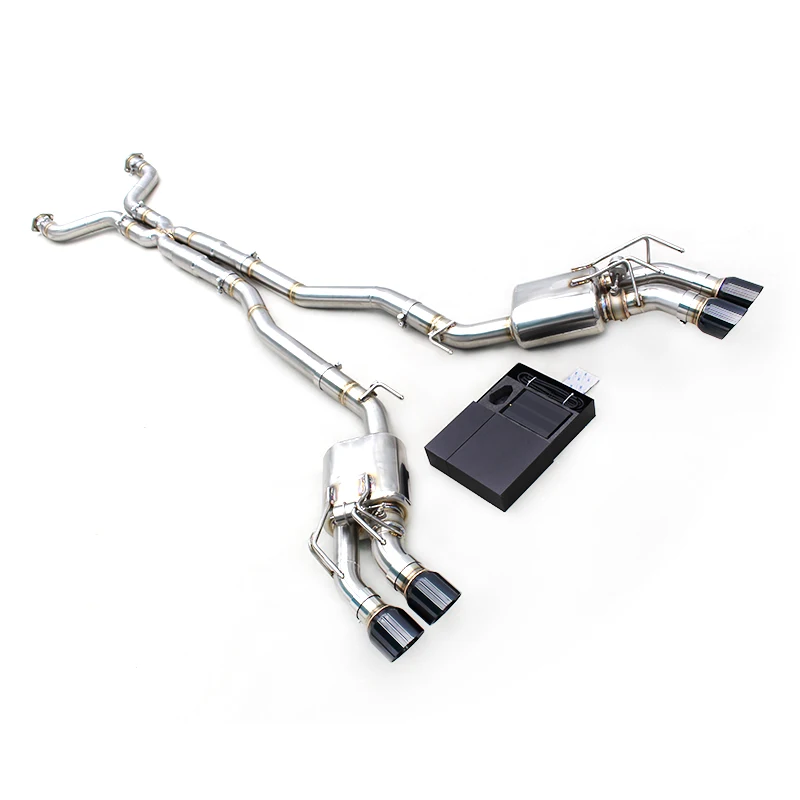 

OEM Vacuum Valve Catback Exhaust Pipes For Chevrolet Camaro ZL1 6.2L 2010-2015 Stainless Steel Muffler X Mid Pipes