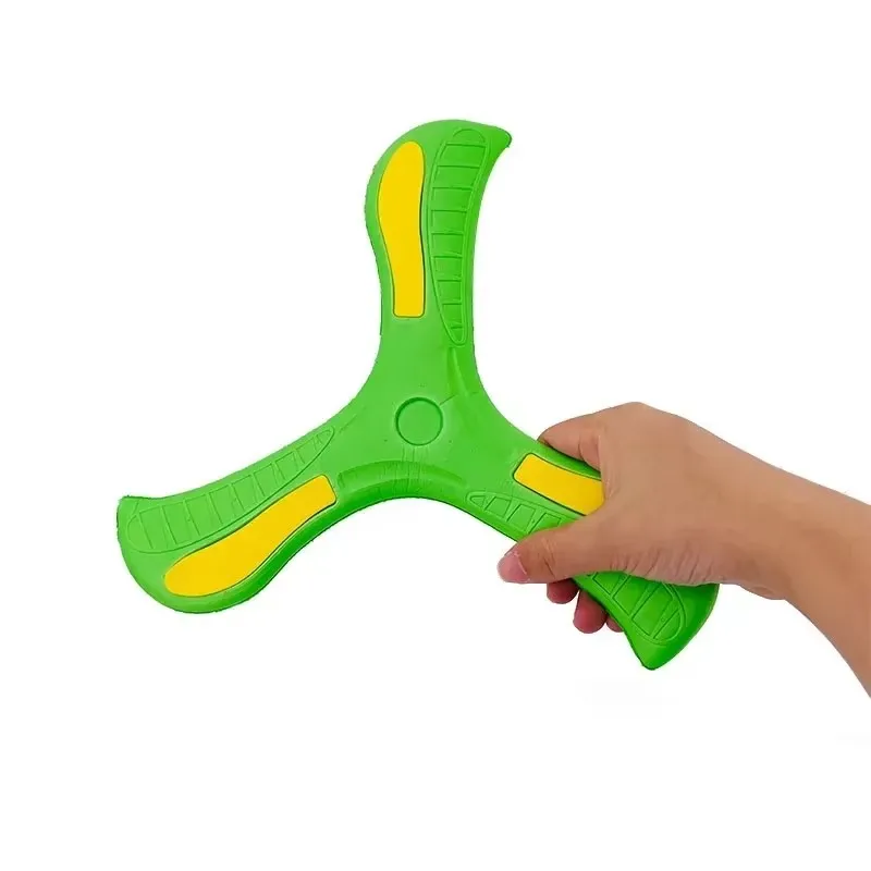 Jouet Boomerang volant doux à lancer à la main, disques volants amusants, jouets de sport de plein air pour enfants et adultes, jeu de Puzzle interactif, 4/3/1 pièces