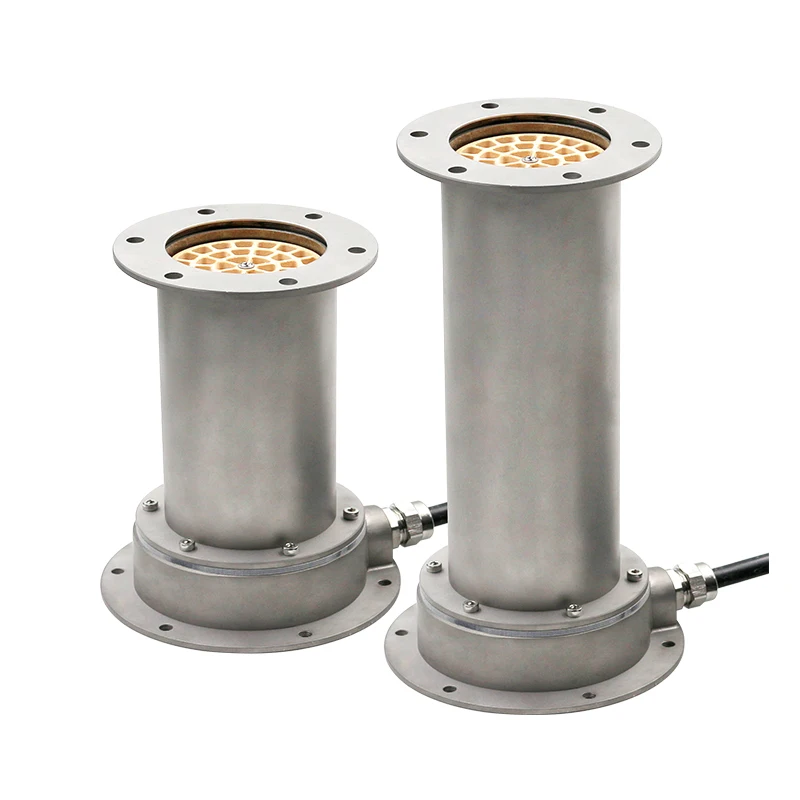 WR20000 Food and Beverage Processing Hot air Circulation Hot air Heater, High-power Double Flange Heater Tunnel