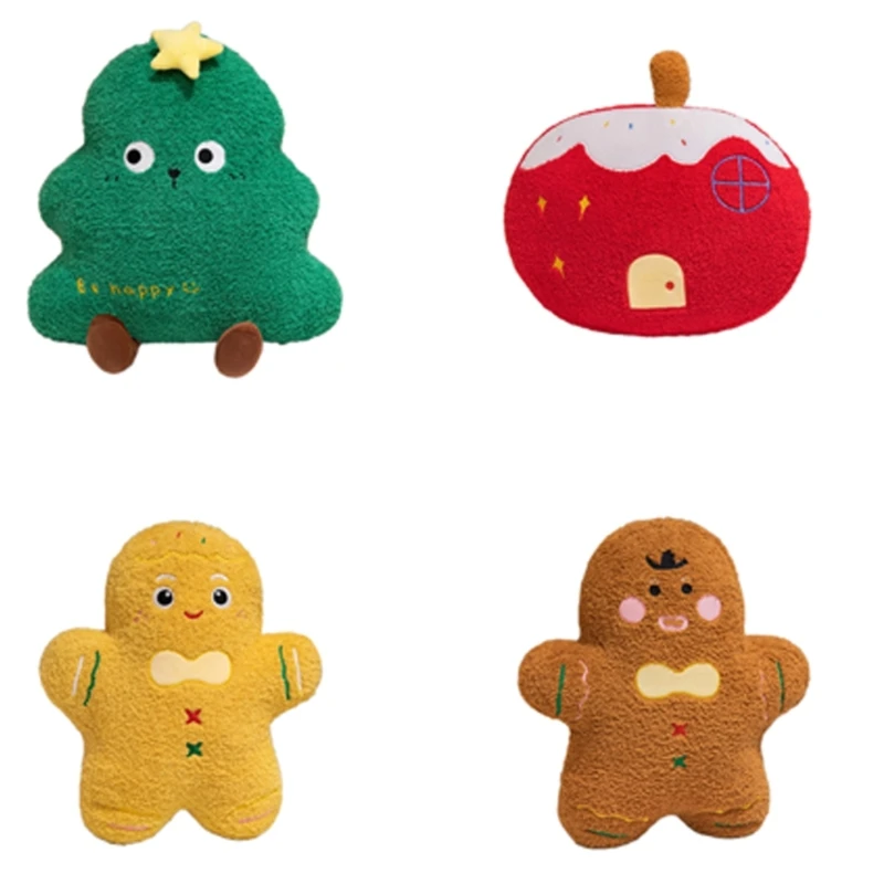 Christmas Tree Decoration Ornament Gingers Bread Man Pendant 2025 Year New Pillow Dropship