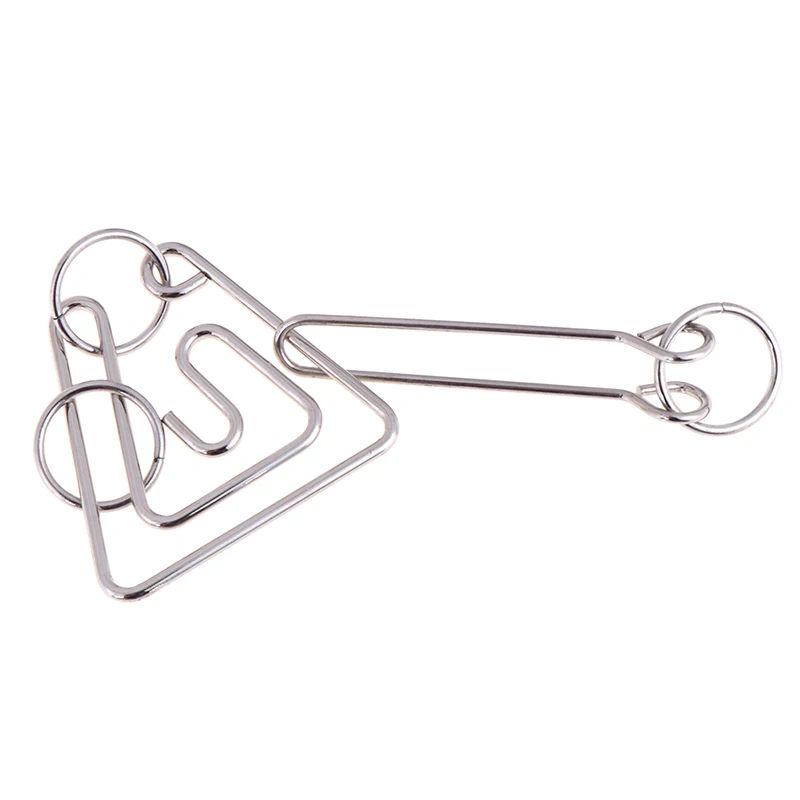 

Логические головоломки из металлической проволоки — классическая сложная игрушка для взрослых и детей