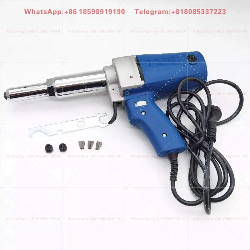 PIM-SA3-5 Electric Rivet Gun Accessories Nose Piece Three Jaw Switch Rotor Stator Sleeve Carbon Brush for 3.2-4.8mm Rivets