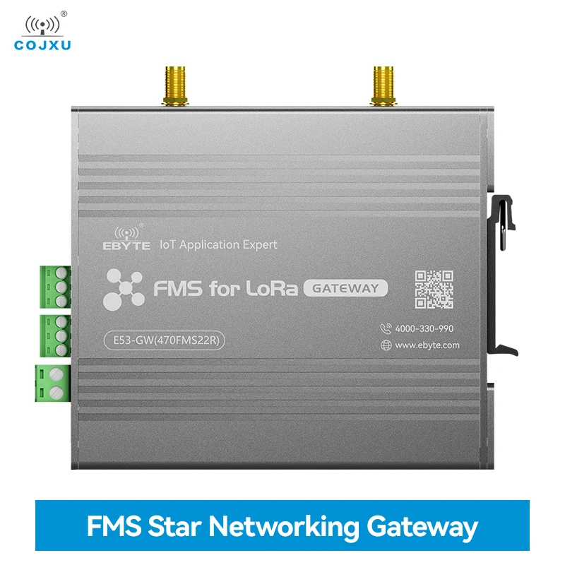 

FMS System Gateway Equipment 22dBm 3Km COJXU E53-GW(470FMS22R) Self-Organising Networking Star Networking Remote Configuration