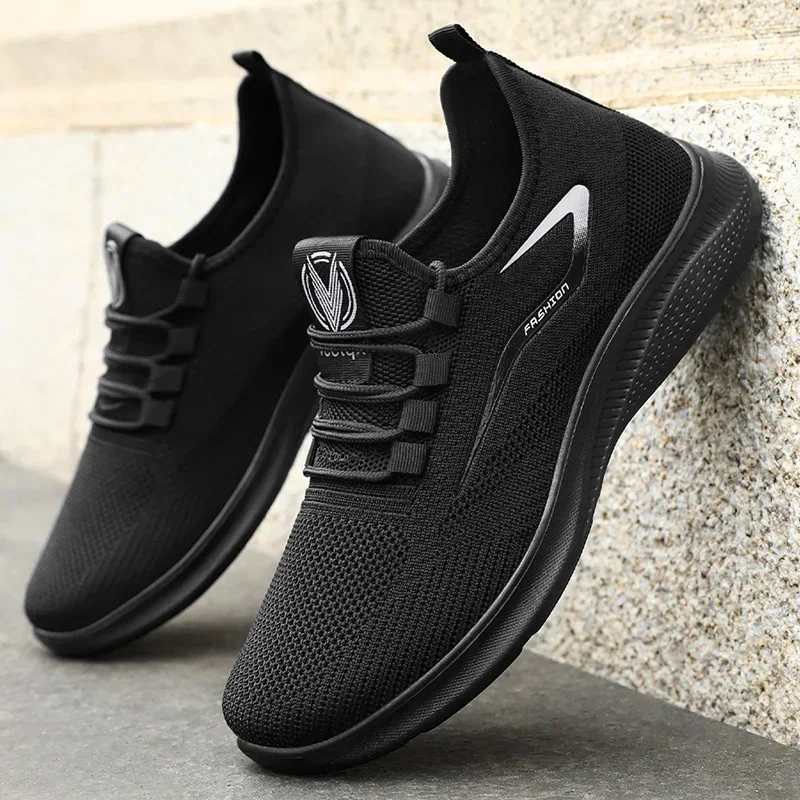 

New Trendy Men's Shoes Breathable Running Shoes Men's Spring, Summer and Autumn Versatile Shock-absorbing Sports Shoes Men