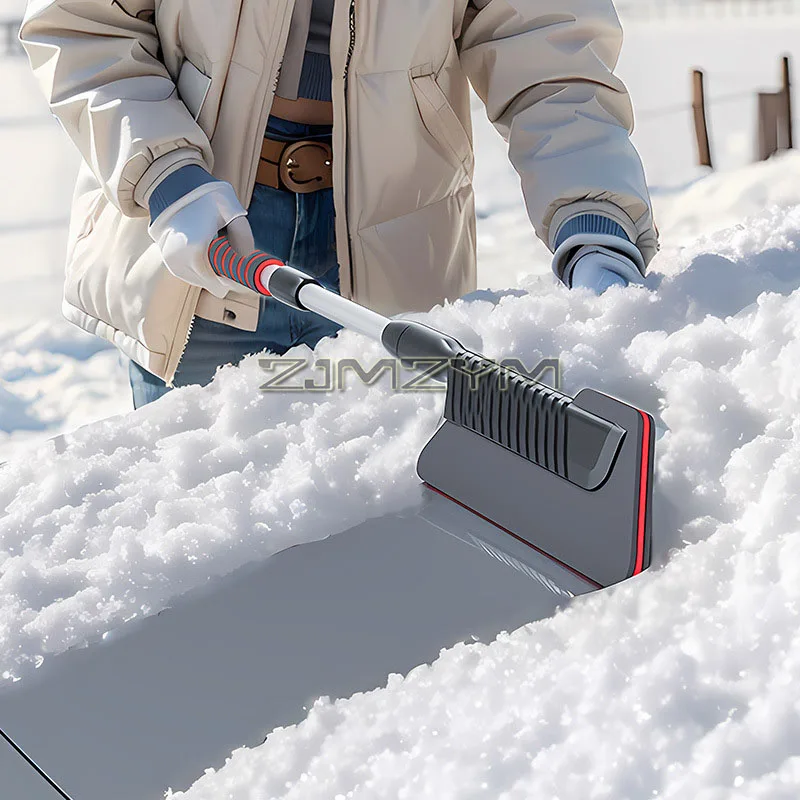 Winter Car Ice Scraper 3 In 1 Car Snow Shovel Universal Detachable Snow Brush Front Windshield Ice Scraping Defrost Broom