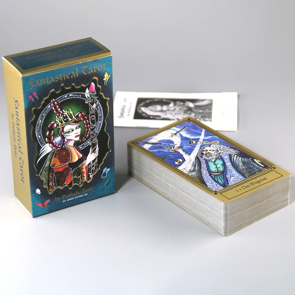 Santastical tarot 78pcs cards 1: 1 Size Guide book Tarot Board games