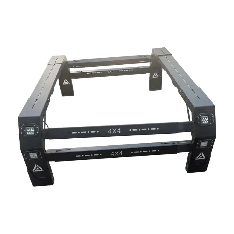 

Universal Pickup Truck Bed Extension Rack Height Width Length Adjustable Roll Bar