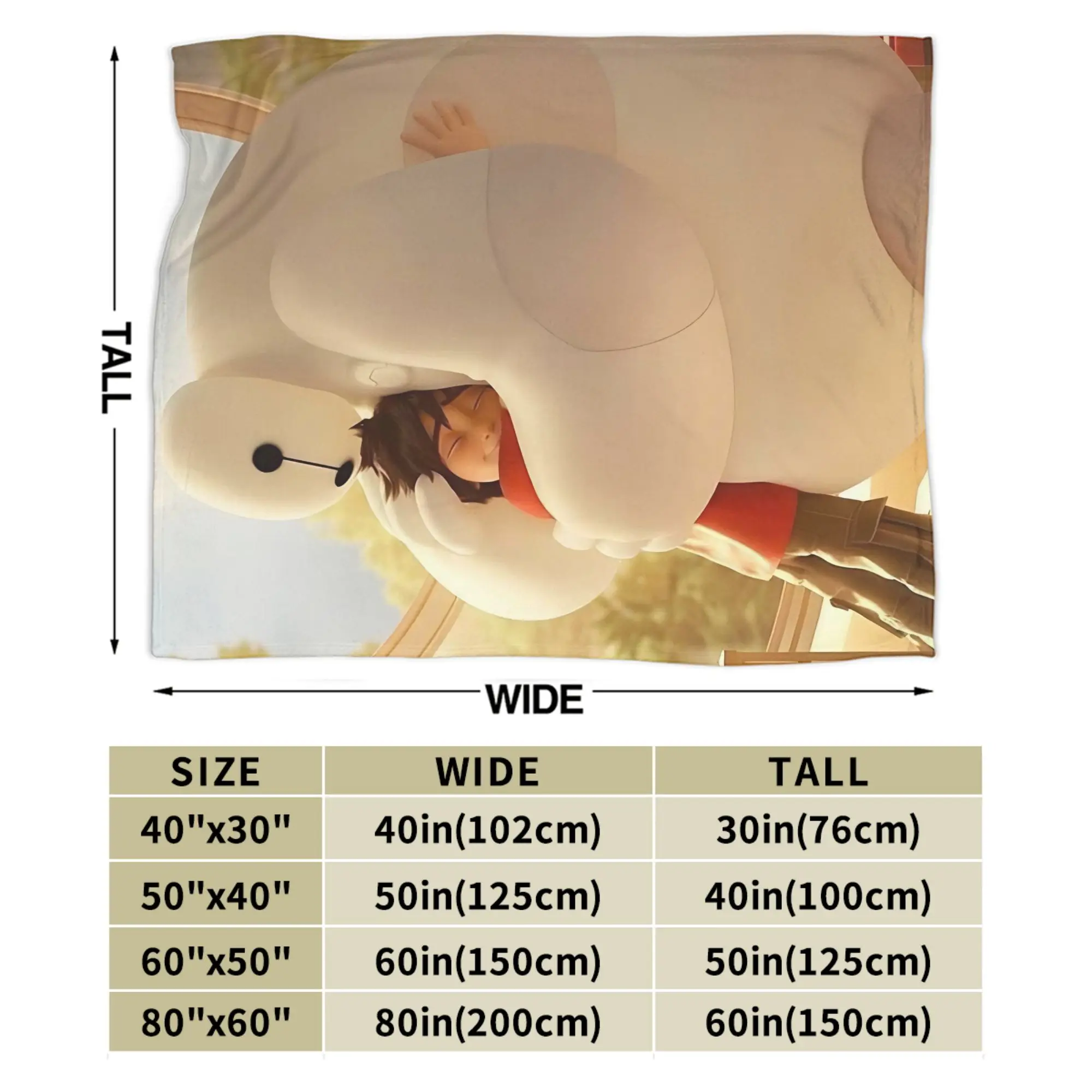 كبير بطل Baymax درع الفانيلا البطانيات هيرو حمادا خمر رمي بطانية ل أريكة الفراش صالة 150*125 سنتيمتر خفيفة الوزن #6