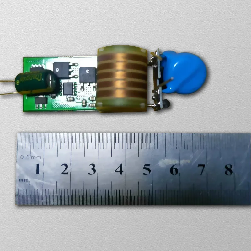 Long term unburned 7.4V boost 15kV pulse arc boost coil board, high-voltage package driver board, high-voltage module