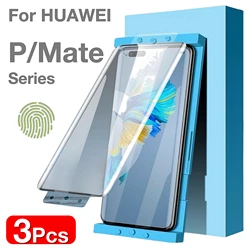 3Pcs For HUAWEI Pura 80 70 P30 P40 P50 P60 P70 Mate 70 30 40 50 60 Pro Plus Ultra 5G Screen Protector With,Not Tempered Glass