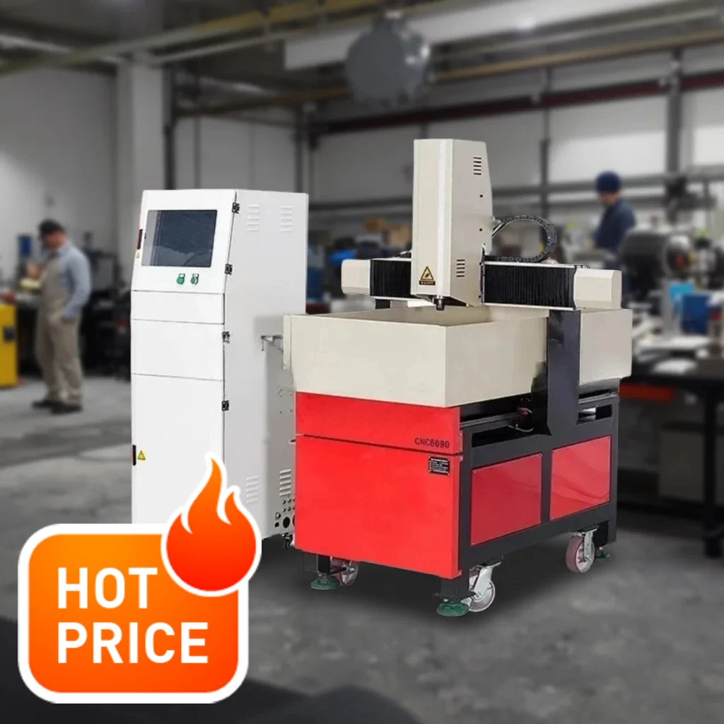 LY 6090 2.2KW 3.5KW CNC Engraving Machine Full Cast Iron Step Motor 3 Axis Z Axis 200mm ER20 Collet 220V or 110V 4 Axis