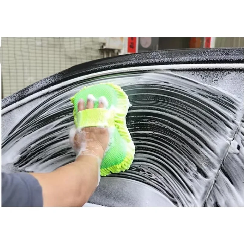マイクロファイバー製カーウォッシャー用スポンジ、洗車用ブラシ - Microfiber Towel Detailing のレビューと価格