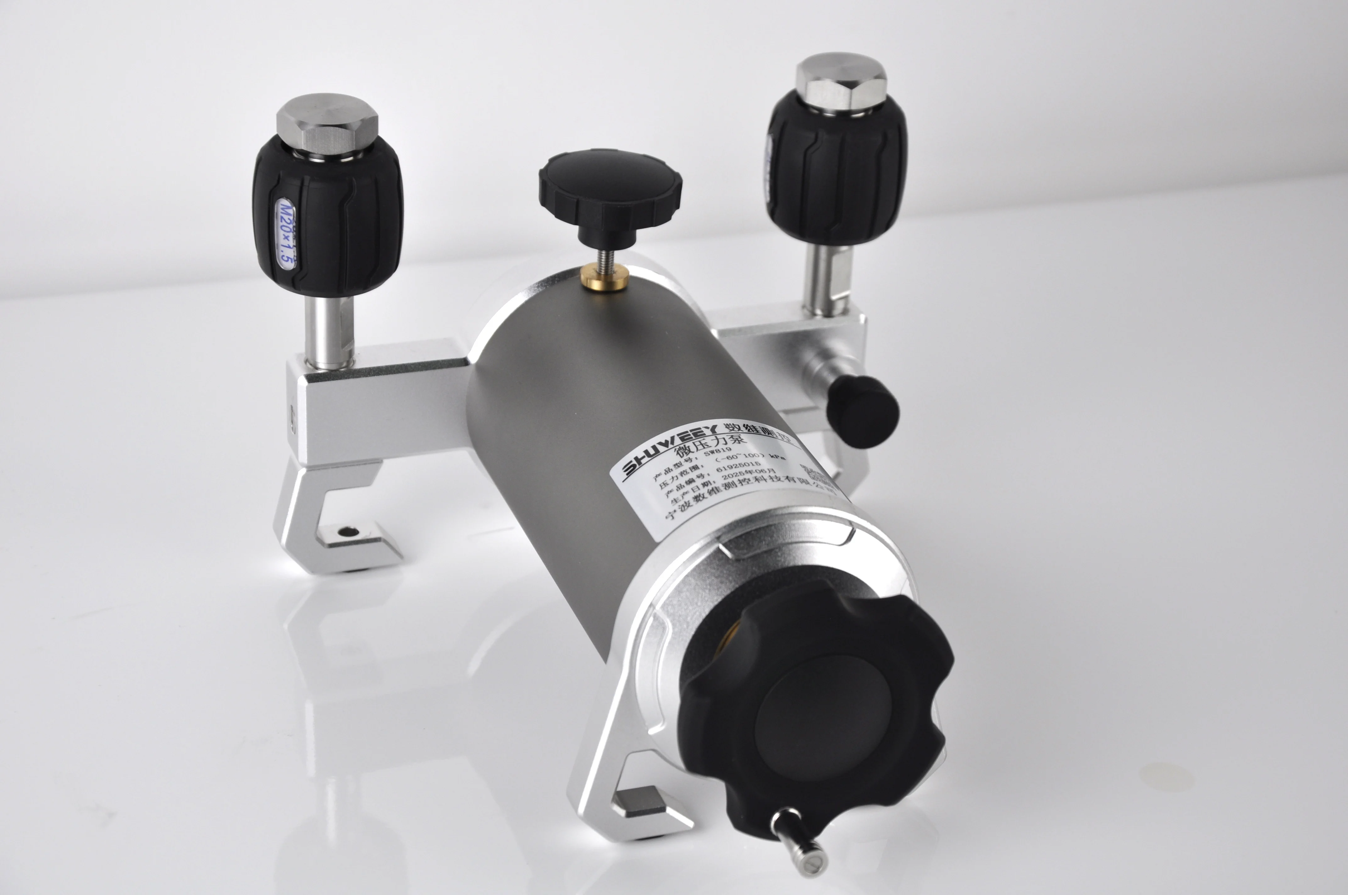 مصدر الضغط اليدوي مضخة هواء عالية الدقة مضخة ضغط الهواء الصغيرة موقع مصدر فراغ الهواء المحمول #4