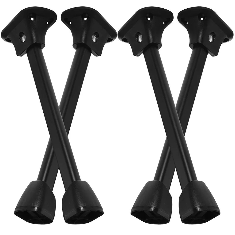 

4pcs Folding Table Legs Iron Material Durable Smooth Surface Easy Install Furniture Legs Desk Dining Coffee Table Leg