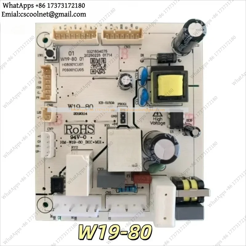 Power Board W19-80 01 Computer Board for Refrigerator BCD-228WH BCD-326WGA Control Board Replacement Part 420013709 Appliance