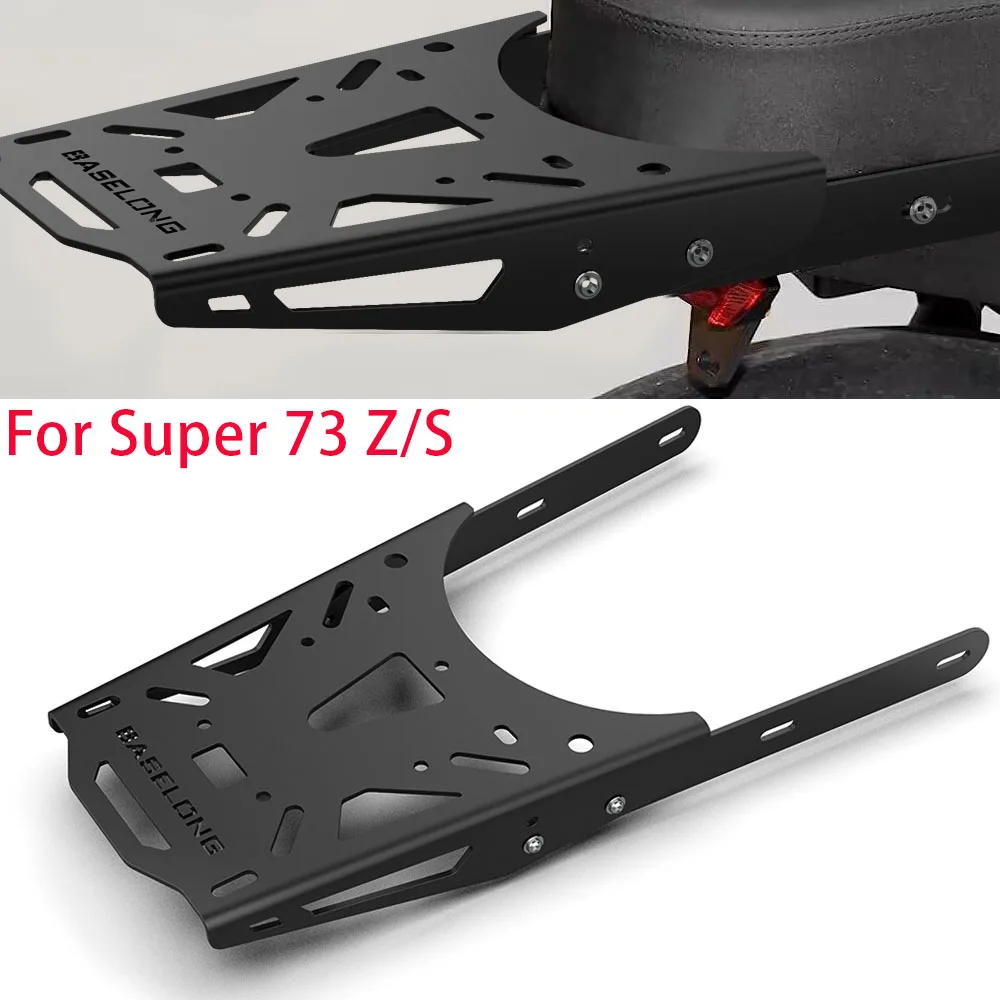 

Aluminum For Super 73 Electric Bike Rack Luggage Cargo Rack Electric Bike Accessories For Super 73 Z and S Series Rear Basket