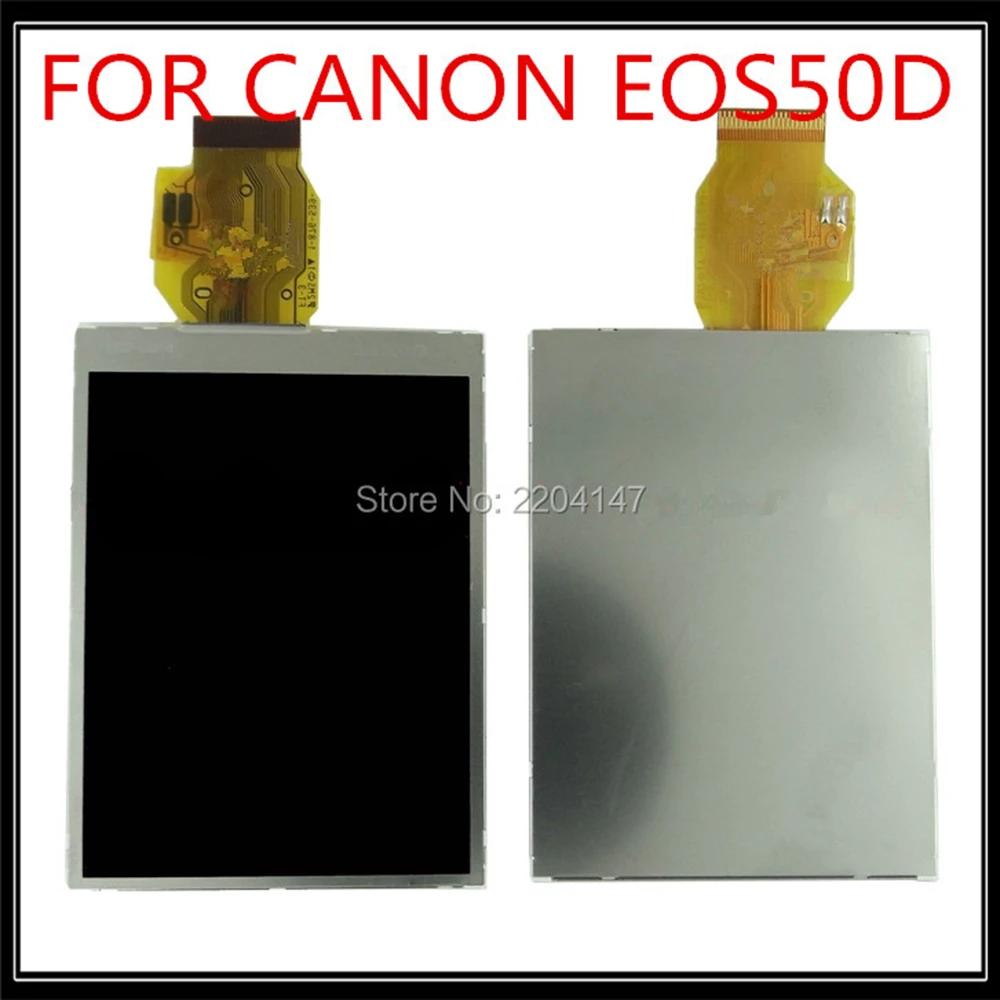 NEW LCD Display Screen Repair for RICOH CX1 CX2 CX3 CX4 CX5 GXR GRDIII for CANON EOS 50D Digital Camera With Backlight