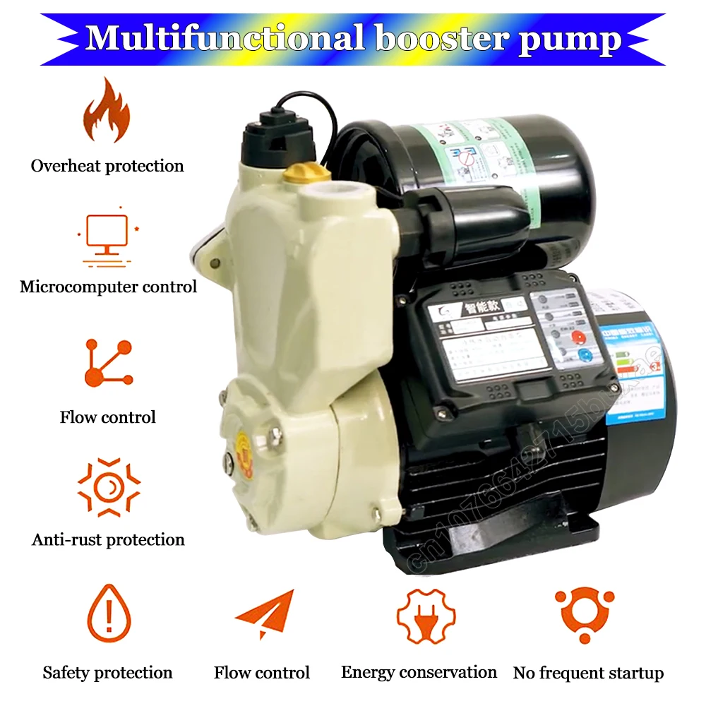 AC220V Fully Automatic Household Booster Pump, 1100w/1500w High-power Water Pump for Pipe Booster Pump Water