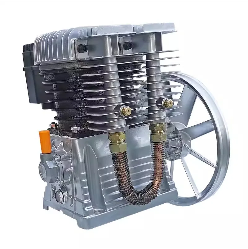 5.5kw Air compressor Head Use For Home Improvement Auto Repair Submersible Air pump Conjoined Two-cylinder Pump Head