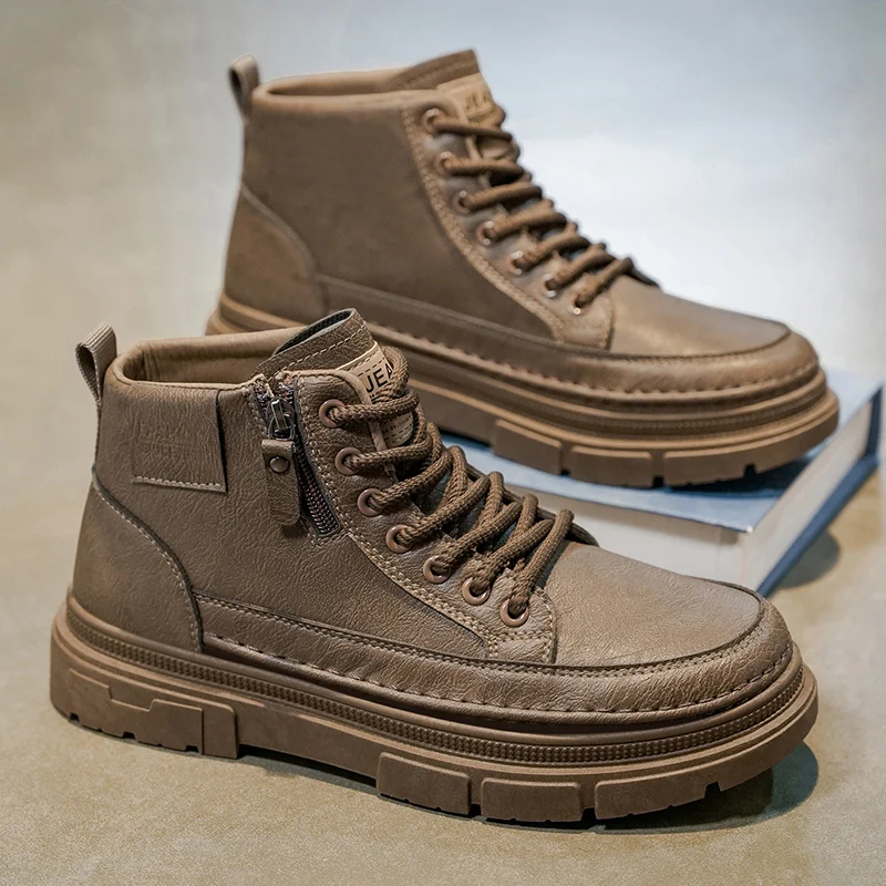 Men's shoes youth wear-resistant breathable casual four seasons versatile non-slip comfortable outdoor shoes fashion tide shoes