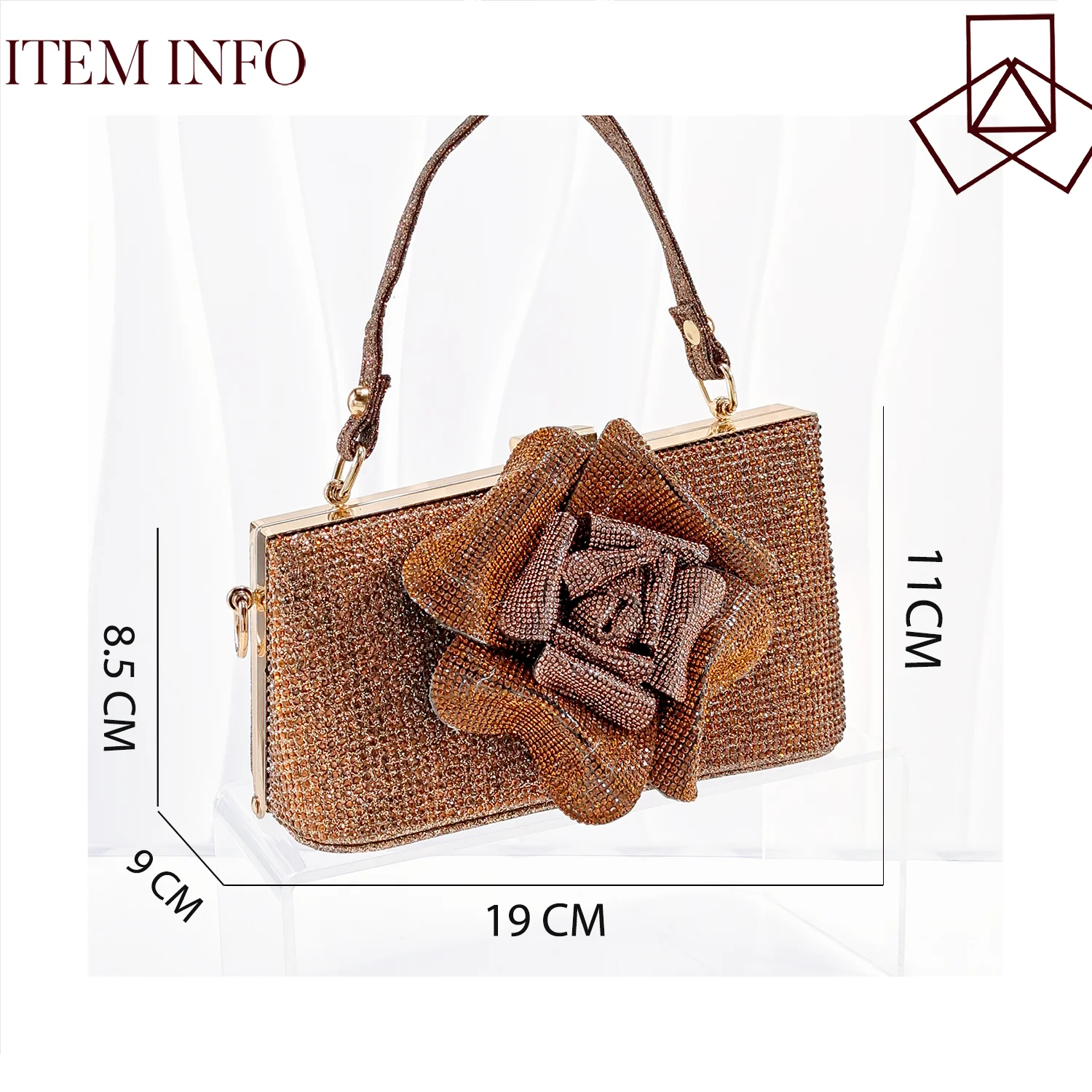2025 Large Flower Design Shoes & bag Nigerian Coffee Color Women\'s Stiletto Shoes For Special Good Time INS Style