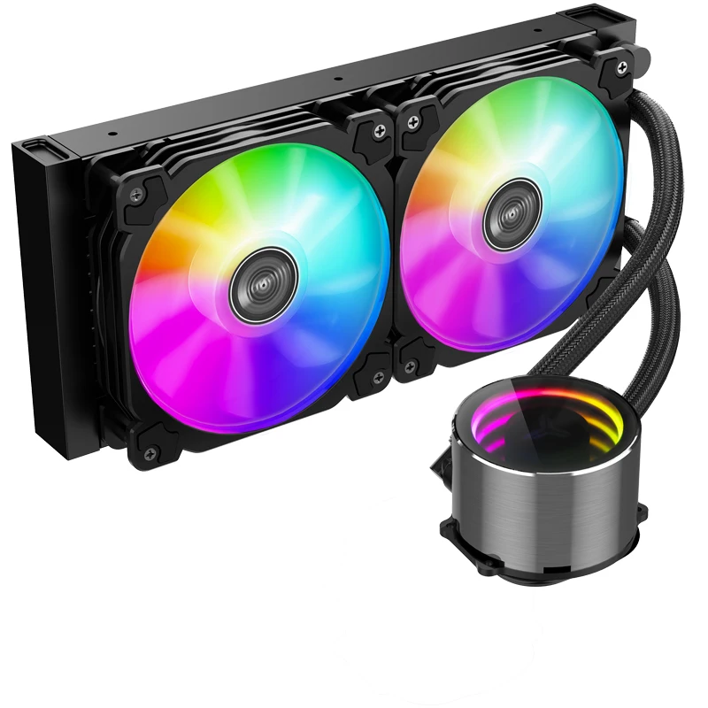 

Shenguang sync fan white all-in-one liquid cooling 240