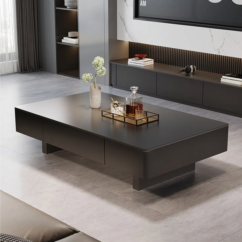 

Unique Wood Coffee Table Black Designer Modern Unique Design Coffee Table Luxury Space Saving Mesa De Centro Furniture For Home
