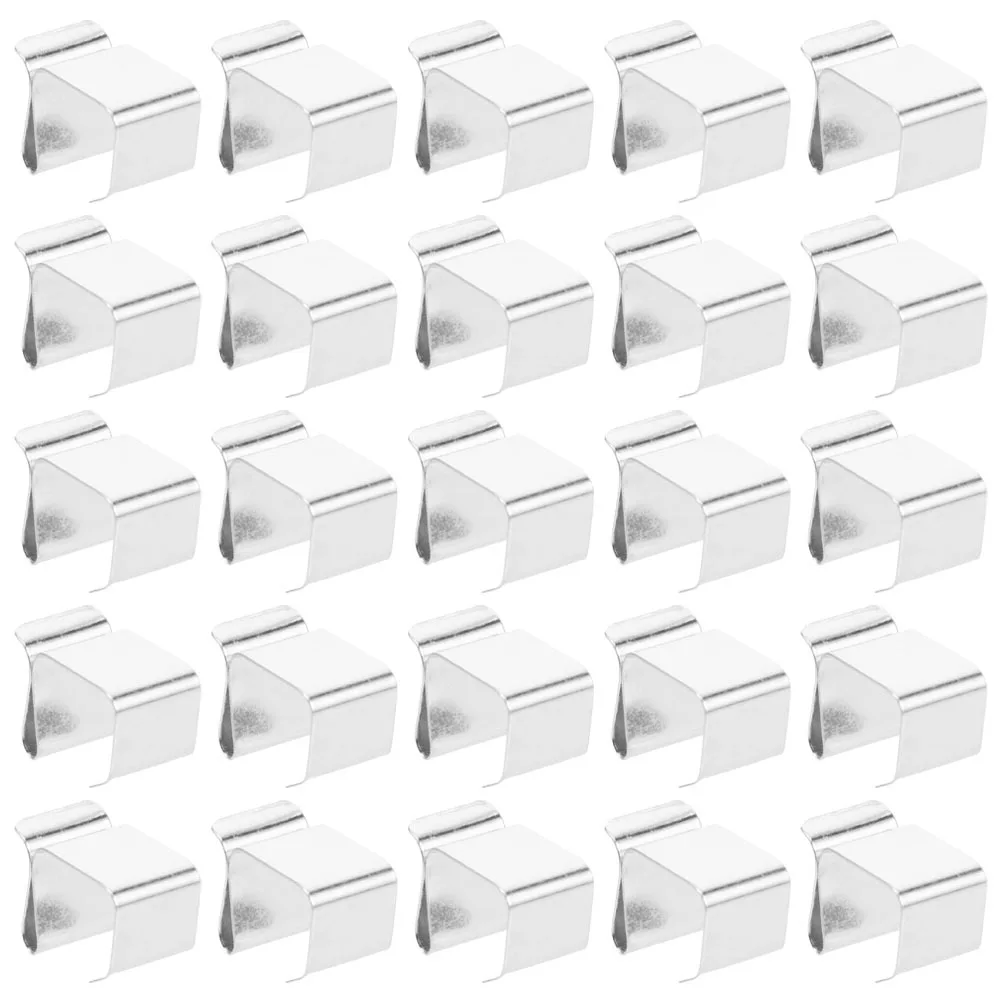 

60pcs Christmas Light Gutter Hooks Anti-Slip Secure Fastening For Outdoor Holiday Party Decor String Light Clips Waterproof