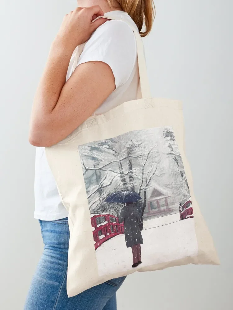 آثار أقدام في حقيبة حمل الثلج حقائب قماش حقيبة قماش حمل الحقائب أكياس قماش حمل حقيبة