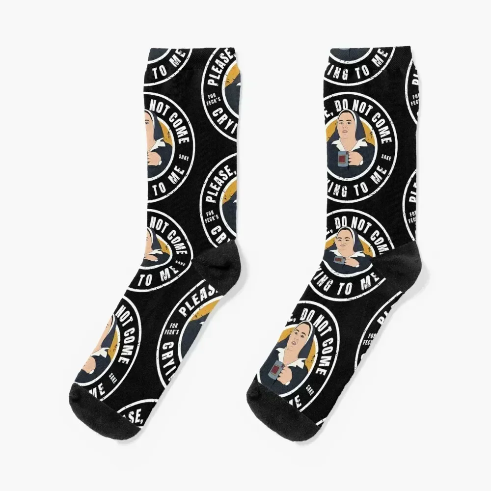 

derry girls sister Michael quote Socks crazy Men's winter gifts short Women Socks Men's