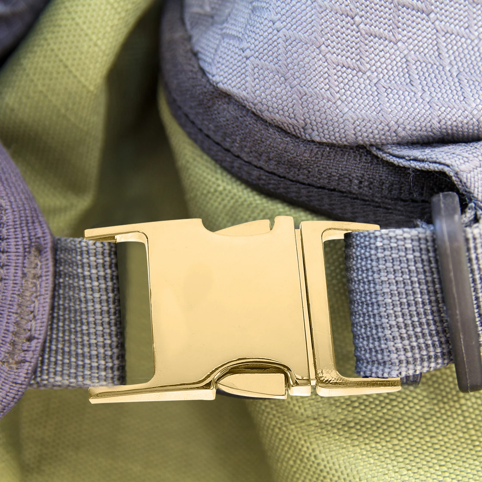 

6pcs Alloy Buckle Clips Side Release Buckles For Backpack Belt Pet Collar Leash Replacement Wear-Resistant Durable Outdoor