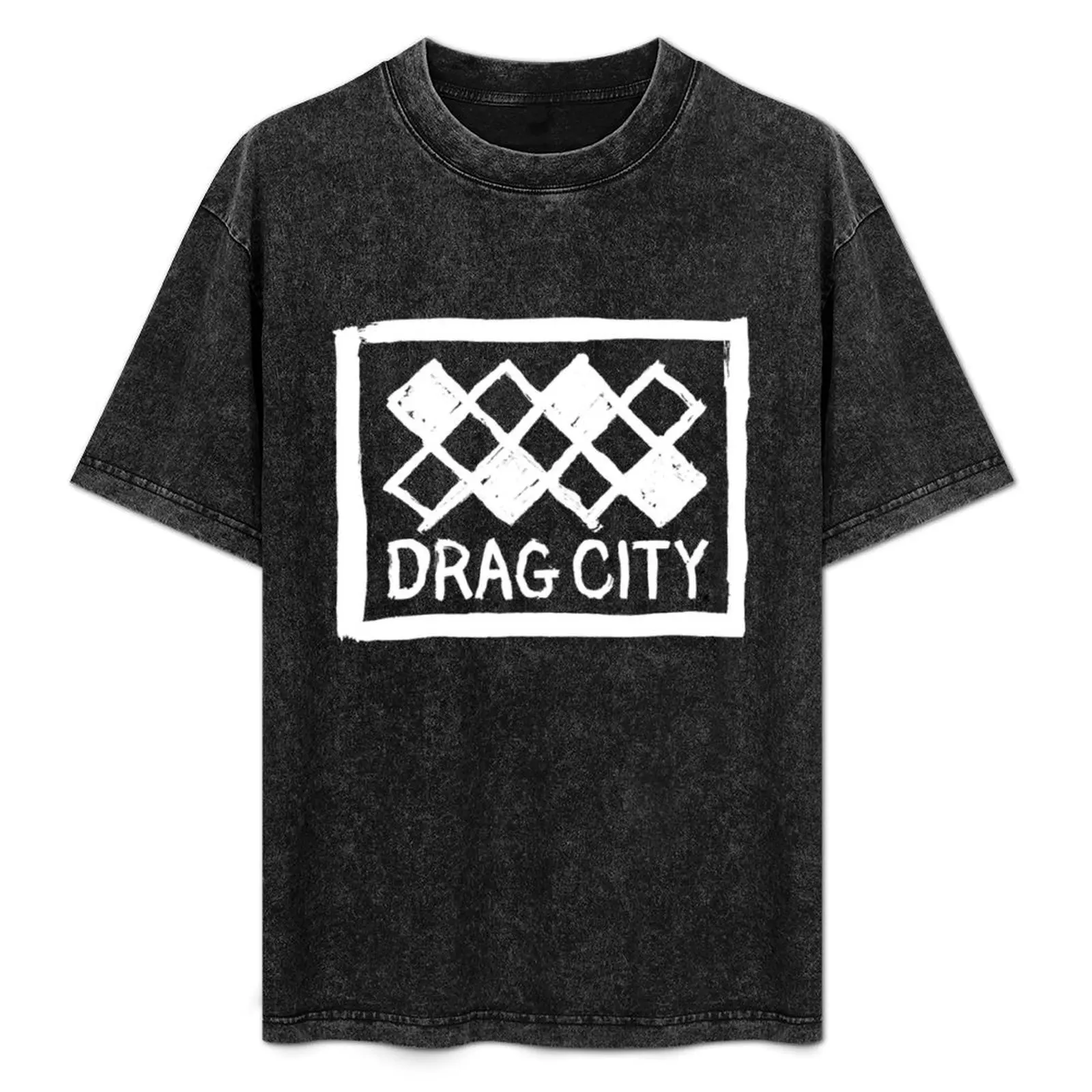 Drag City Records T-Shirt Running Gym Short Sleeve Sports Tee