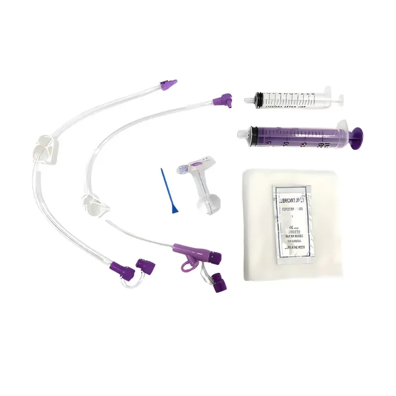 DSXmed Low Profile Gastrostomy Tube Mini Button CE Certified Class II for Enteral Feeding Use 24FR