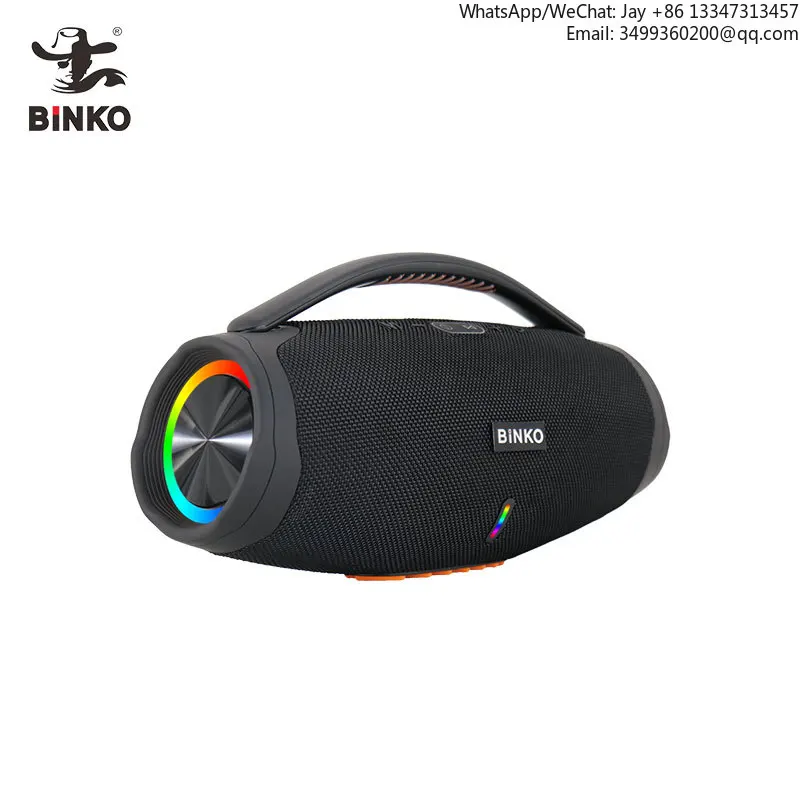 

20 часов работы от батареи, водонепроницаемая портативная колонка God of War Generation 2, портативная колонка для вечеринок с усиленными басами, звуковая колонка Boombox 3.