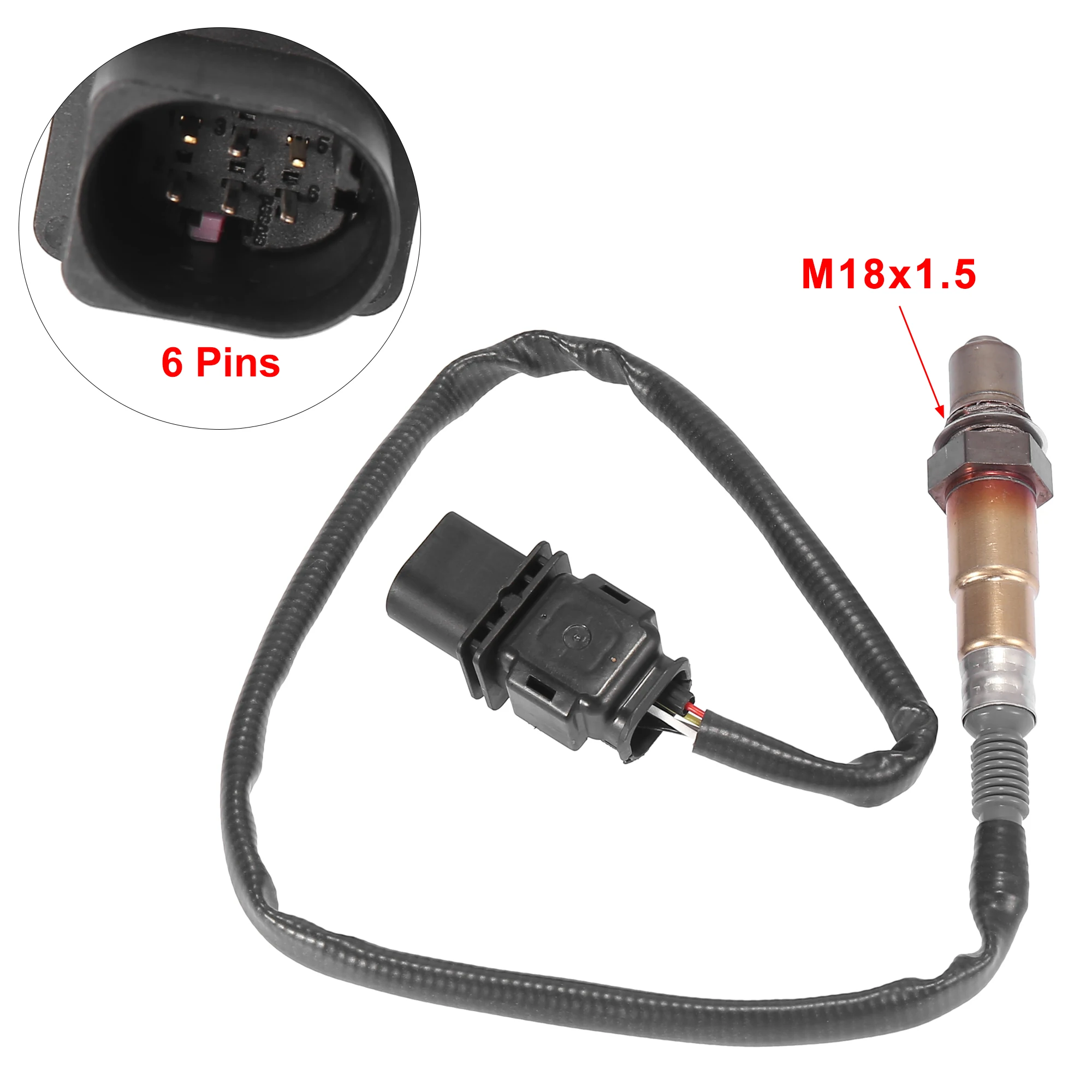 X Autohaux Lambda Oxygen Sensors 11787535269/0258017028 for BMW 320i 550i 650i 750i/Li Air Fuel Ratio O2 Sensors Car Accessories