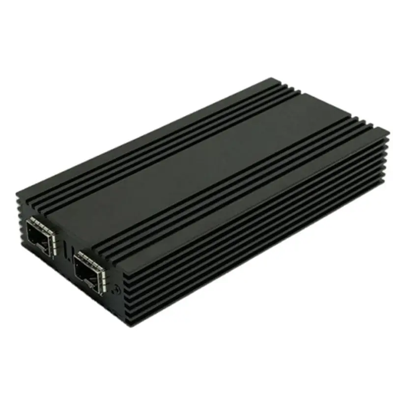 A13E-I82588ES 2 Port USB4.0 10G SFP+ Network Card Dual Port For Thunderbolt 5/4/3 Fiber Optic Adapter 10GBASE-T