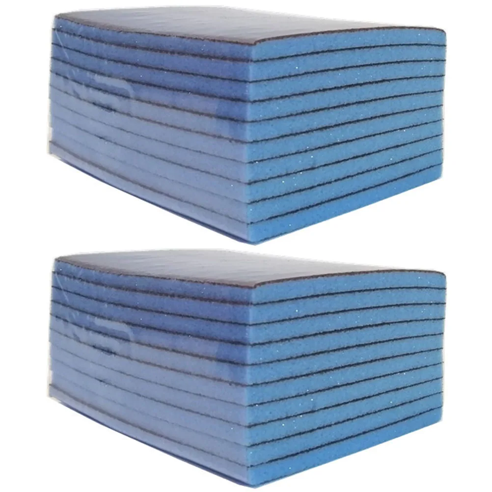 

20Pcs Emery Sponge Cloth Strongly Water Absorbing Easy Wring Out Fast Drying Kitchen Cleaning Helper Sponge Emery Cloth