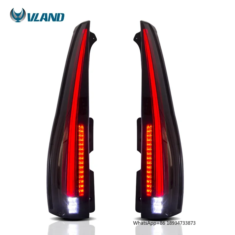 VLAND factory for Car Tail lamp for Cadillac Escalade LED Taillight 2007 2008 2009 2010-2014 Tail lamp for Cadillac Escalade