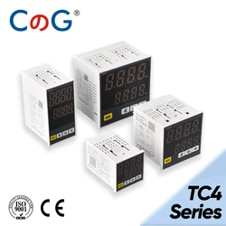 CG TC4 Series Intelligent Digital Display Temperature Controller Universal Input Double Output AC85-265V PID Control Thermostat