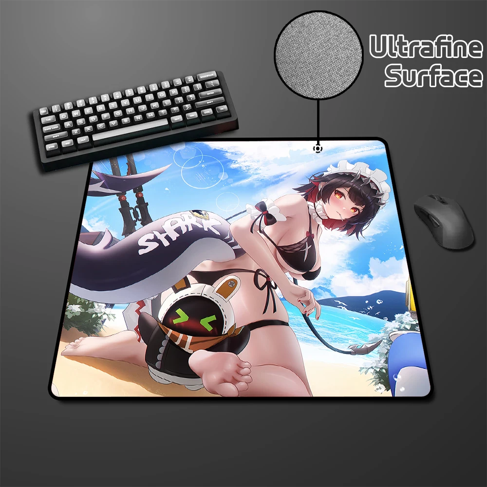 E-Sports Professional Gaming Mousepad Zenless Zone Zero Ellen Joe Balance Mouse Pad Sexy Big Boobs Mouse Mat Laptop Desk Mat