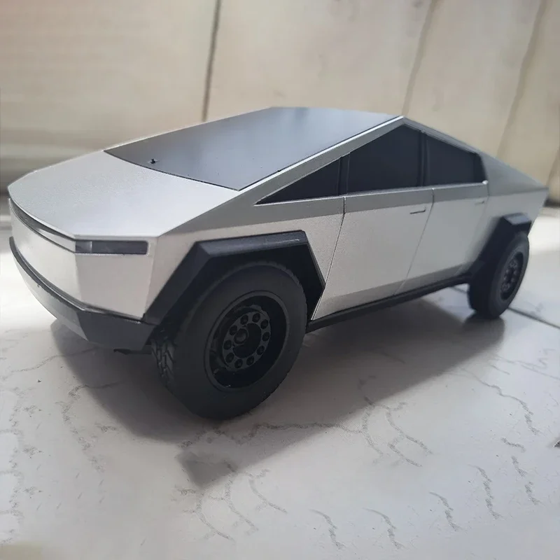 Afstandsbediening Auto Nieuwe 1:14 Tesla Cyber Pickup Opladen RC Vierweg Racing Crashbestendig Speelgoedauto voor jongens en kinderen