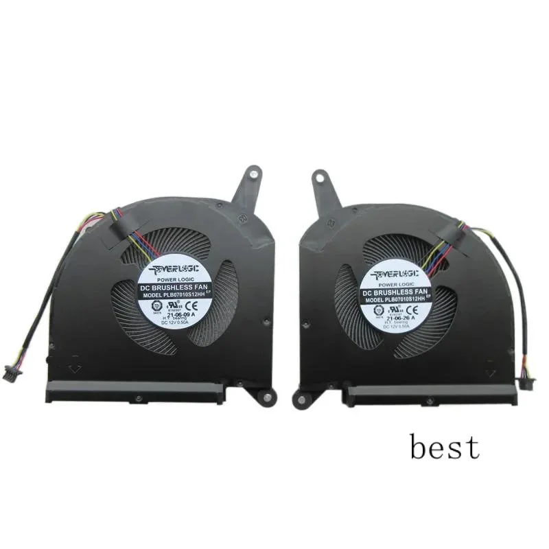 

New Original Laptop CPU Cooling Fan For Gigabyte Aorus 15P WB 15G XC KC KB XB RX5G RX5LKC POWER LOGIC MODEL PLB07010S12HH