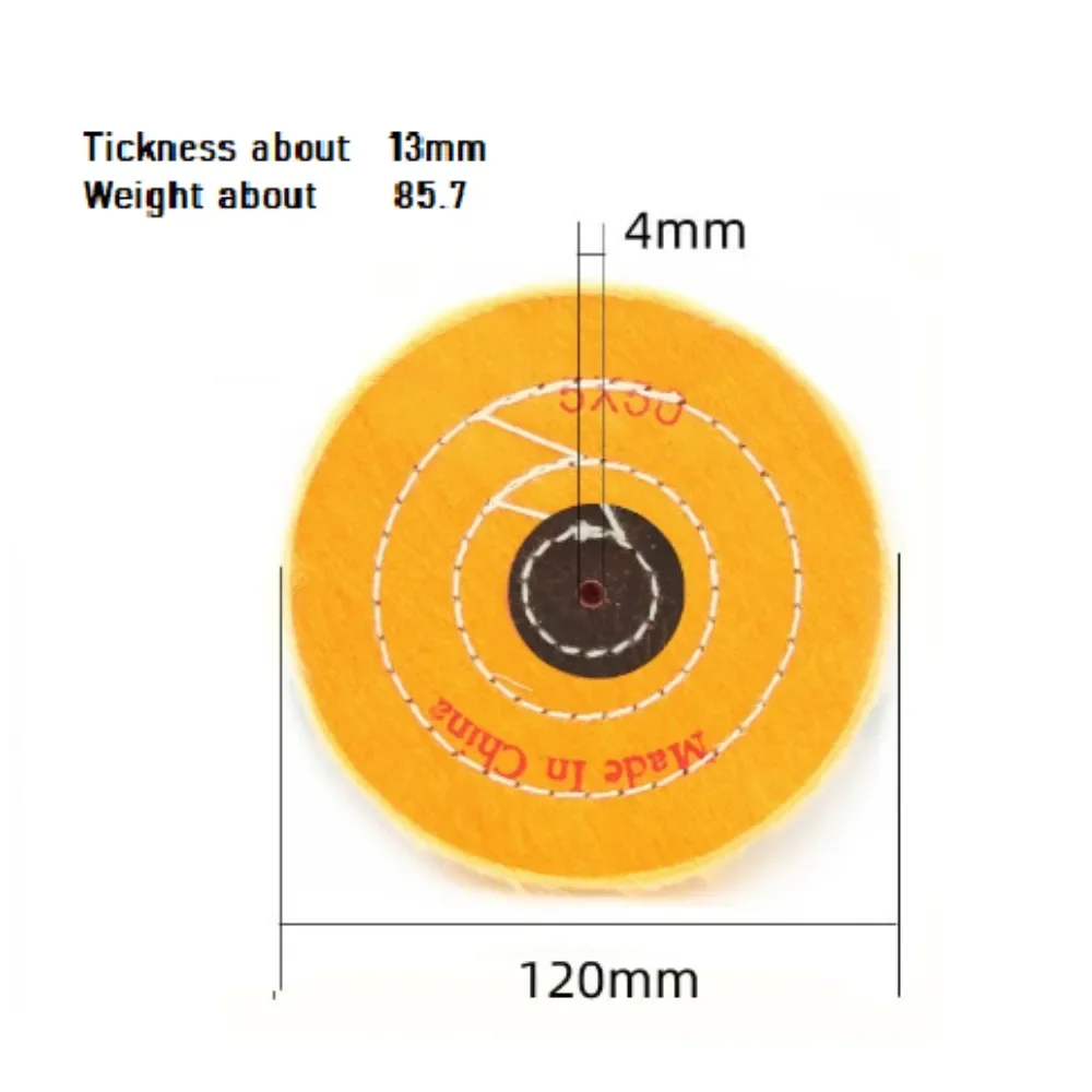 Buffing Wheel 3‑10 Inch Cloth Polishing Pad Spiral Sewn Disc for Bench Grinder Jewelry Glass Wood Metal Mirror Polishing Tool
