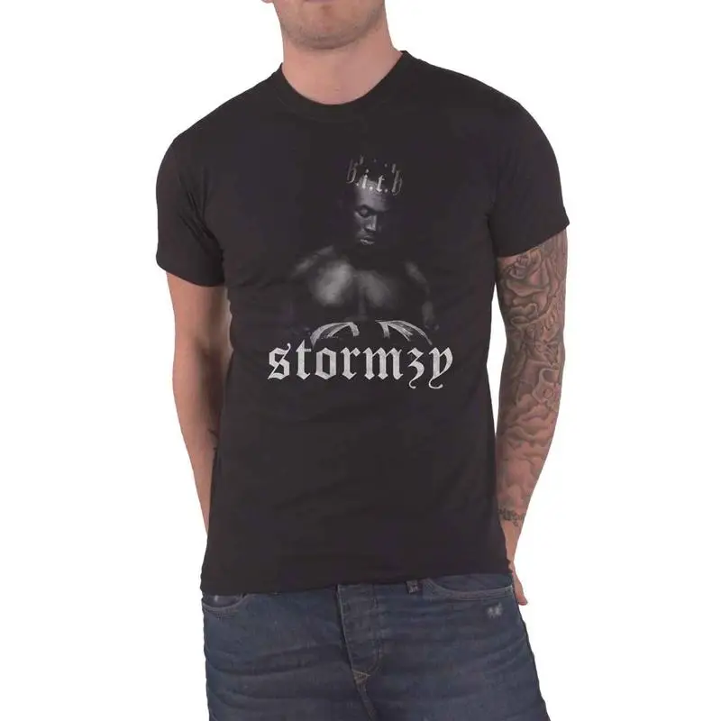 

Stormzy T Shirt Heavy Is The Head Logo New Official Black