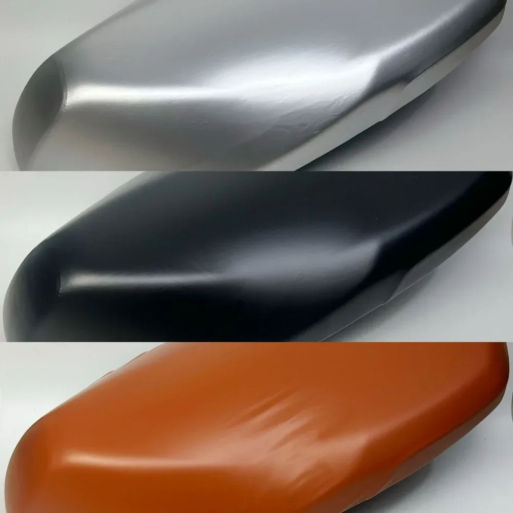 1pc Motorcycle seat cover four seasons general leather cover can be customized PU elastic leather cover sunscreen waterproof