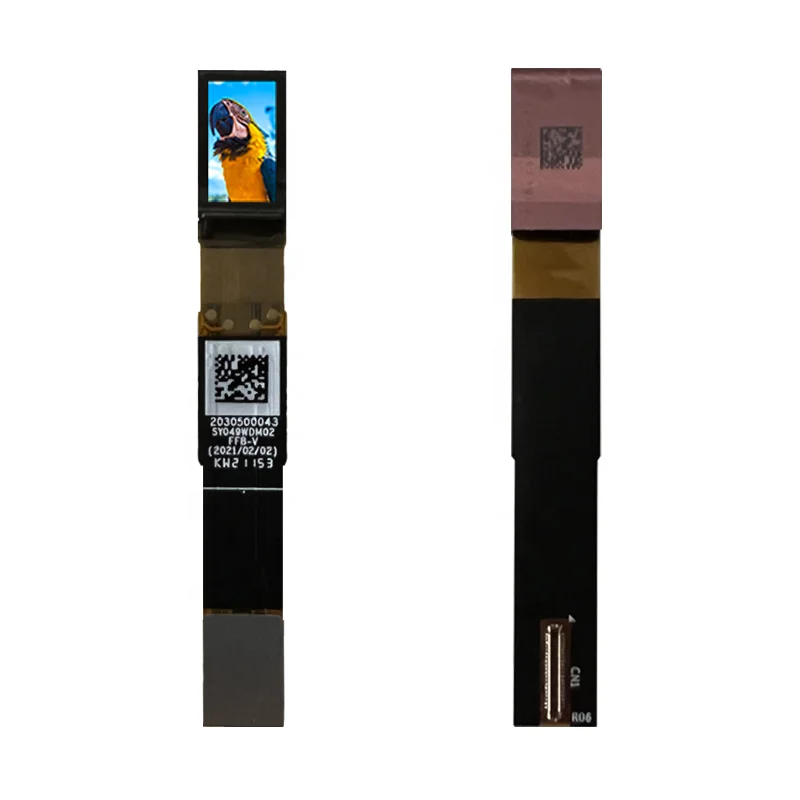 Customize 0.49 Inch Micro OLED Display with Long FPC 3000nit Brightness 0.49'' 1920x1080 for AR Glasses