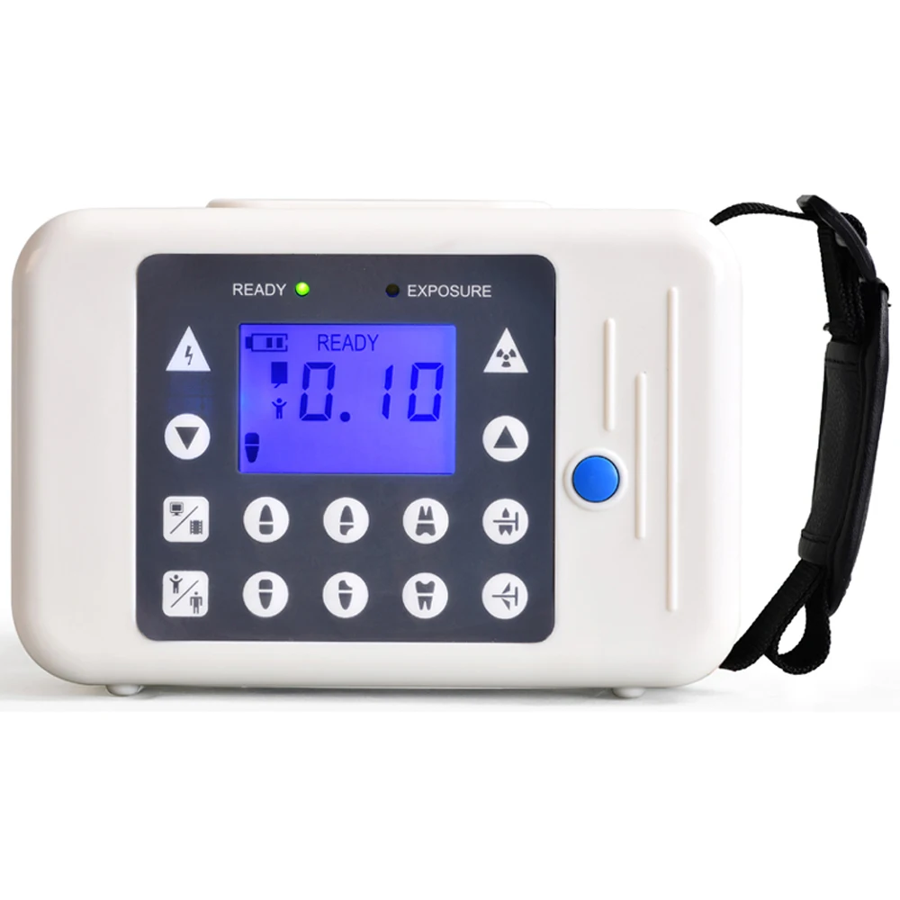 Visbull VS-R111 Portable Dental X-ray Unit Easy Operate for Veterinary Clinic Dental Instant Camera with Monoscromatic Screen